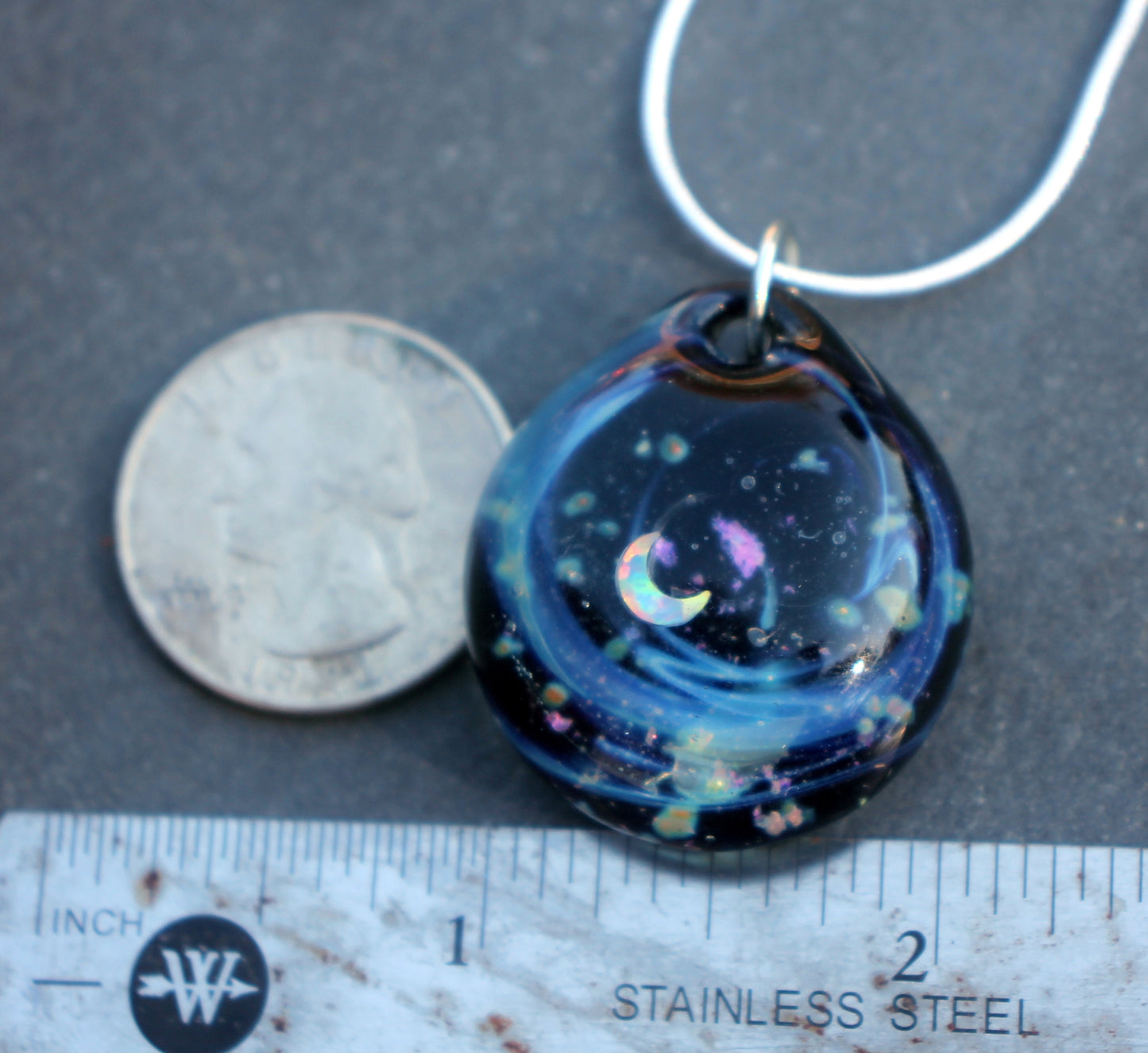 Opal Moon Starry night