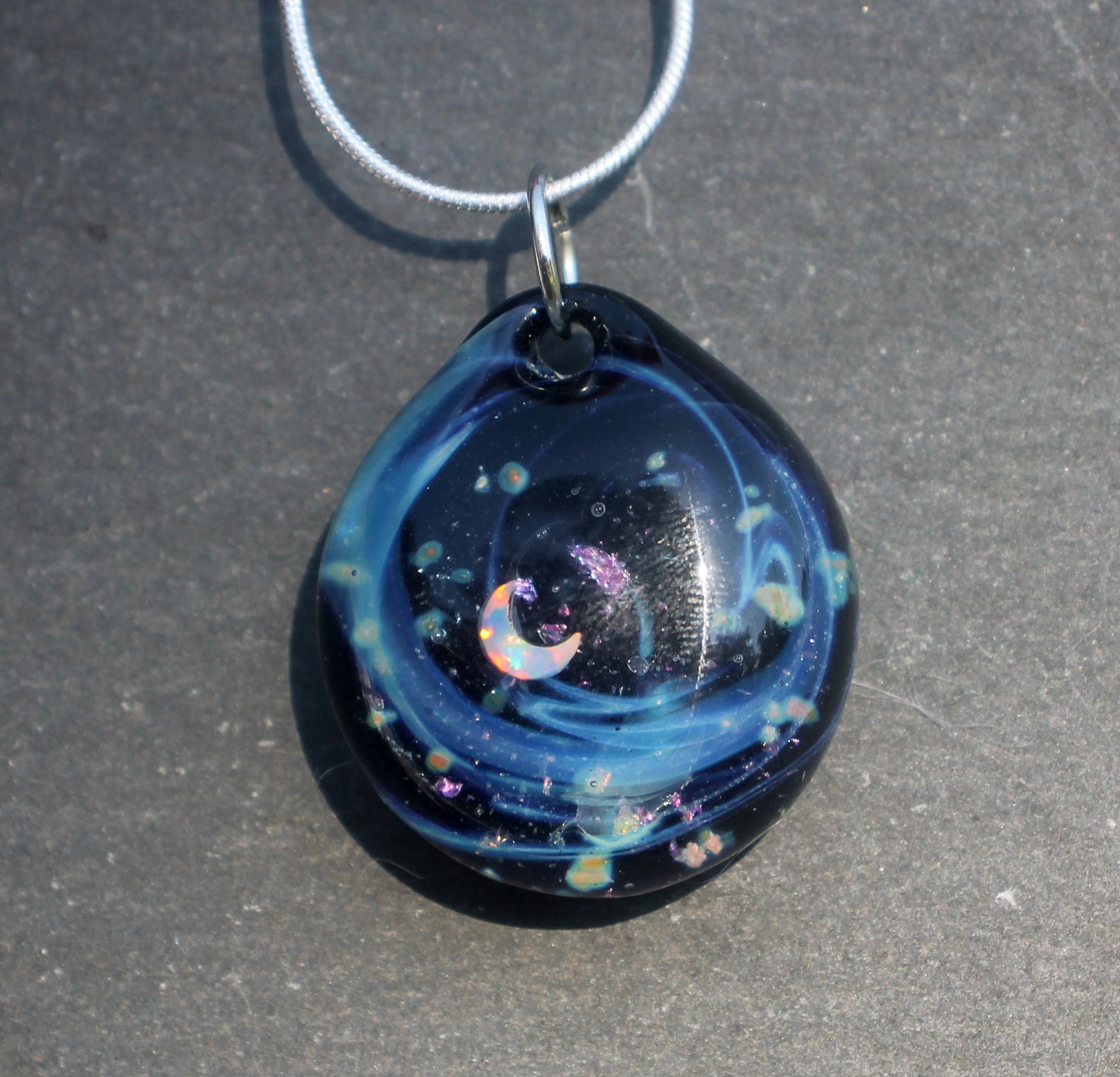 Opal Moon Starry night